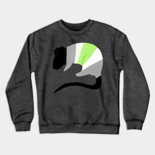 Agender Pride Rat Crewneck Sweatshirt